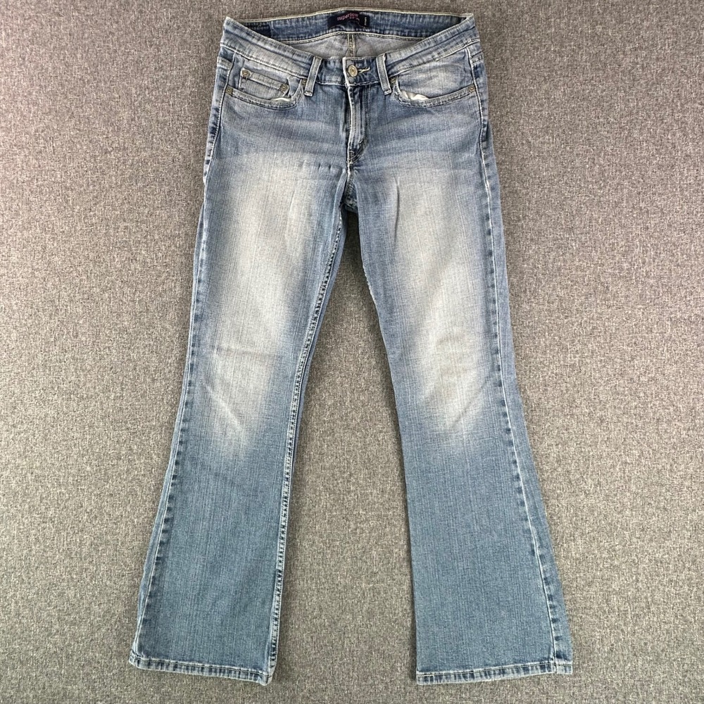 Levi's Jeans Womens 5 S/C 518 Superlow Light Wash Bootcut Denim